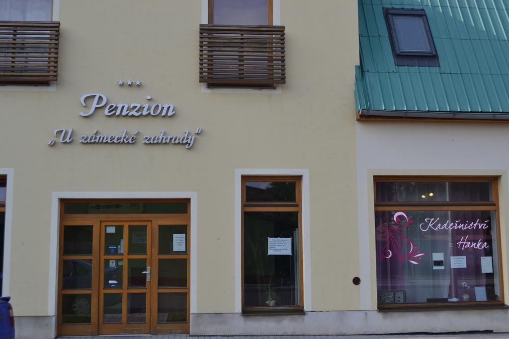 Penzion U Zamecke Zahrady Lipník nad Bečou Dış mekan fotoğraf